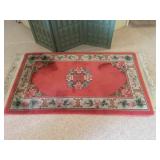 Nice Accent Oriental Wool Rug in Great Shape 37"x 67" Lot Number: 6
