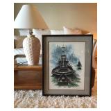 Signed and numbered Lithograph from Robert Sills Gallery Art Auctions for Fundraising. Ceramic Styli