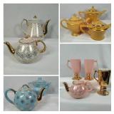 HALL POTTERY, LINENS, QUILTS, HATS, HAT BOXES AND MORE VINTAGE TREASURES PART 1