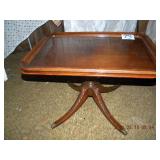 coffee table with removable glass top