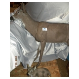 poly deer display with baby deerd 