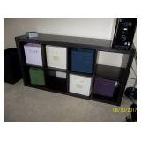 Black Cubical bookcase $45