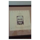 Luciano Pavarotti signed program