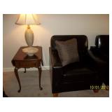 2 drop leaf end tables