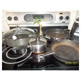 Case iron & pots & pans