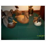 Hand made duck decoys