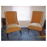 Matching side chairs