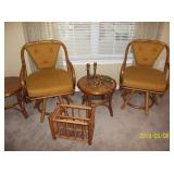 Superior Reed & Rattan Bamboo set 