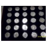 Silver Half dollar set