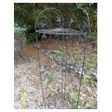 wrought iron corner piece
