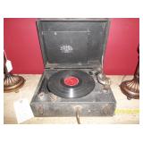 Crank record player