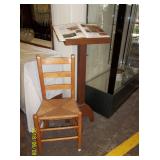 Chair & book stand