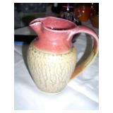 D.K. Clay pottery pitcher