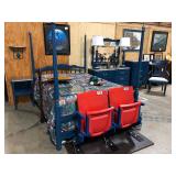 Blue Bedroom Set, Giant Stadium seats