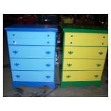 Painted dressers