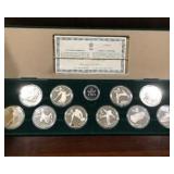 Olympic Silver Coin set