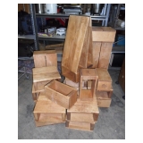 Vintage Kindergarten wood blocks