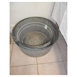 Galvanized wash buckets