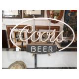 Vintage Coors working Neon Light