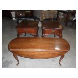 Coffee Table with matching end table