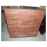 Wood File Cabinet