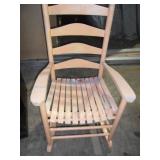 Rocking chair that needs painting