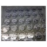 Full Sheet of Silver Panda