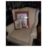 Chair and Christmas Pictures