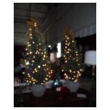 Matching Christmas trees