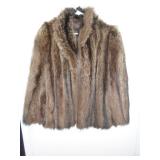 Fur coat
