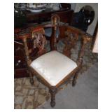 Vintage corner chair