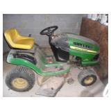 John Deere riding mower