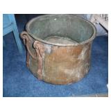 large copper pot