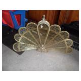 Brass Fireplace fan