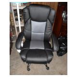 New office chair with foot rest