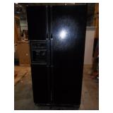 Black Side by Side Refrigerator