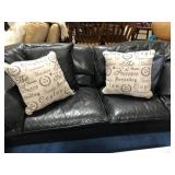 Black Leather sofa