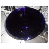 13" cobalt blue chop plates