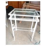 wrought iron nesting tables