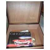 inside rolex box w/papers no watch