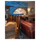 Tiffany style floor lamp