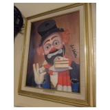 Red Skelton signed artwork