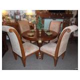 Round Dining table with 4 chairs