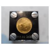 1909 $10 Gold Indian Coin