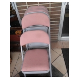 2 card tables with 8 matching chairs