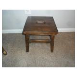 Wood step stool