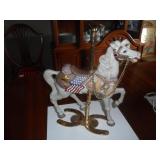 Signed Carousel horse