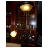 2 light floor lamp