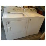 Matching washer and dryer