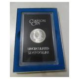 Carson City Silver dollar